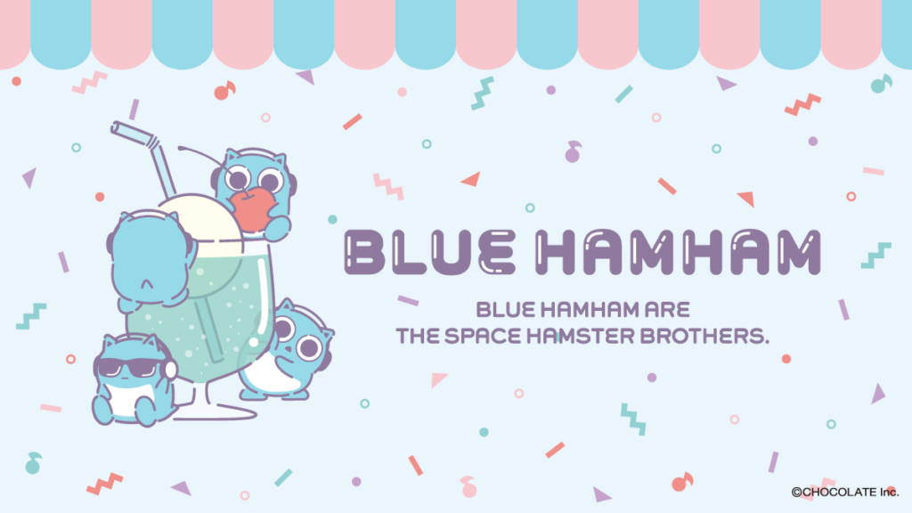 サンリオがブルーハムハムの新作アイテムをデザインプロデュース Blue Hamham Official