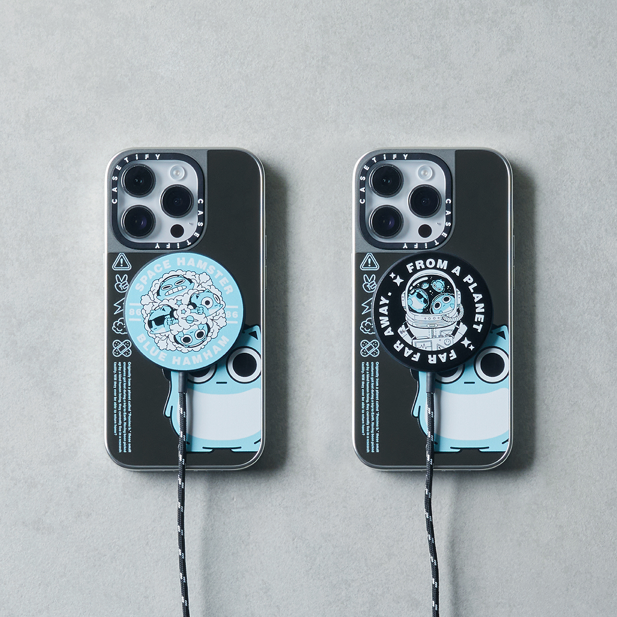 Blue String Castify CASETiFY × BLUE HAMHAM コラボアイテムが登場 |BLUE HAMHAM Official