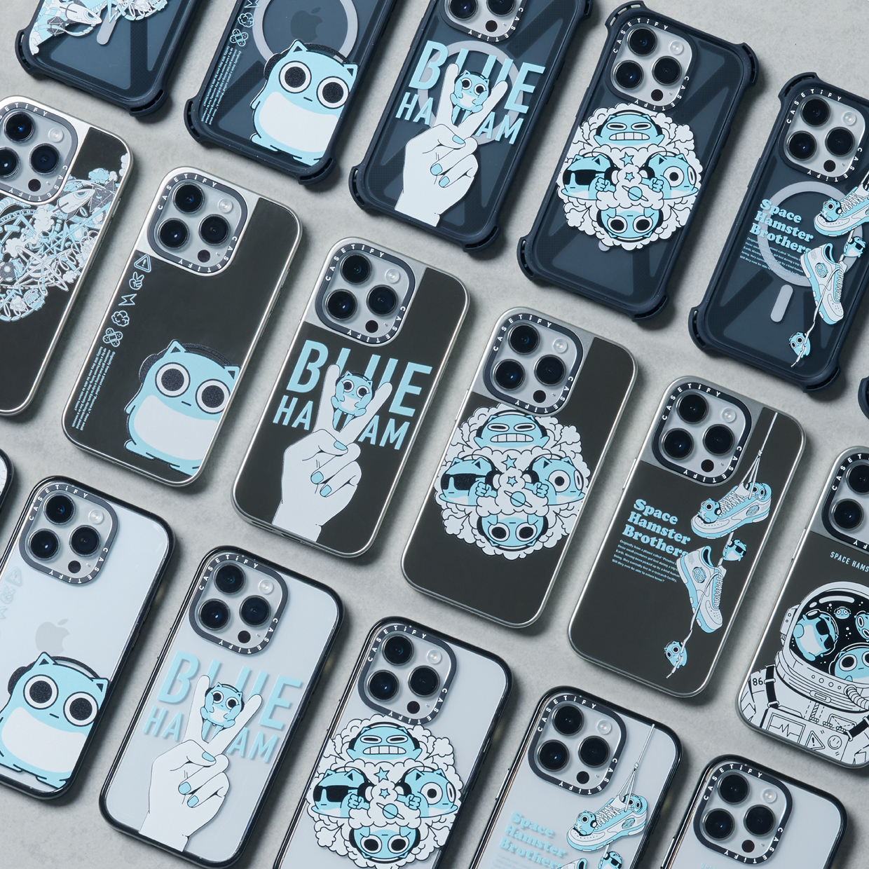 Blue String Castify CASETiFY × BLUE HAMHAM コラボアイテムが登場 |BLUE HAMHAM Official